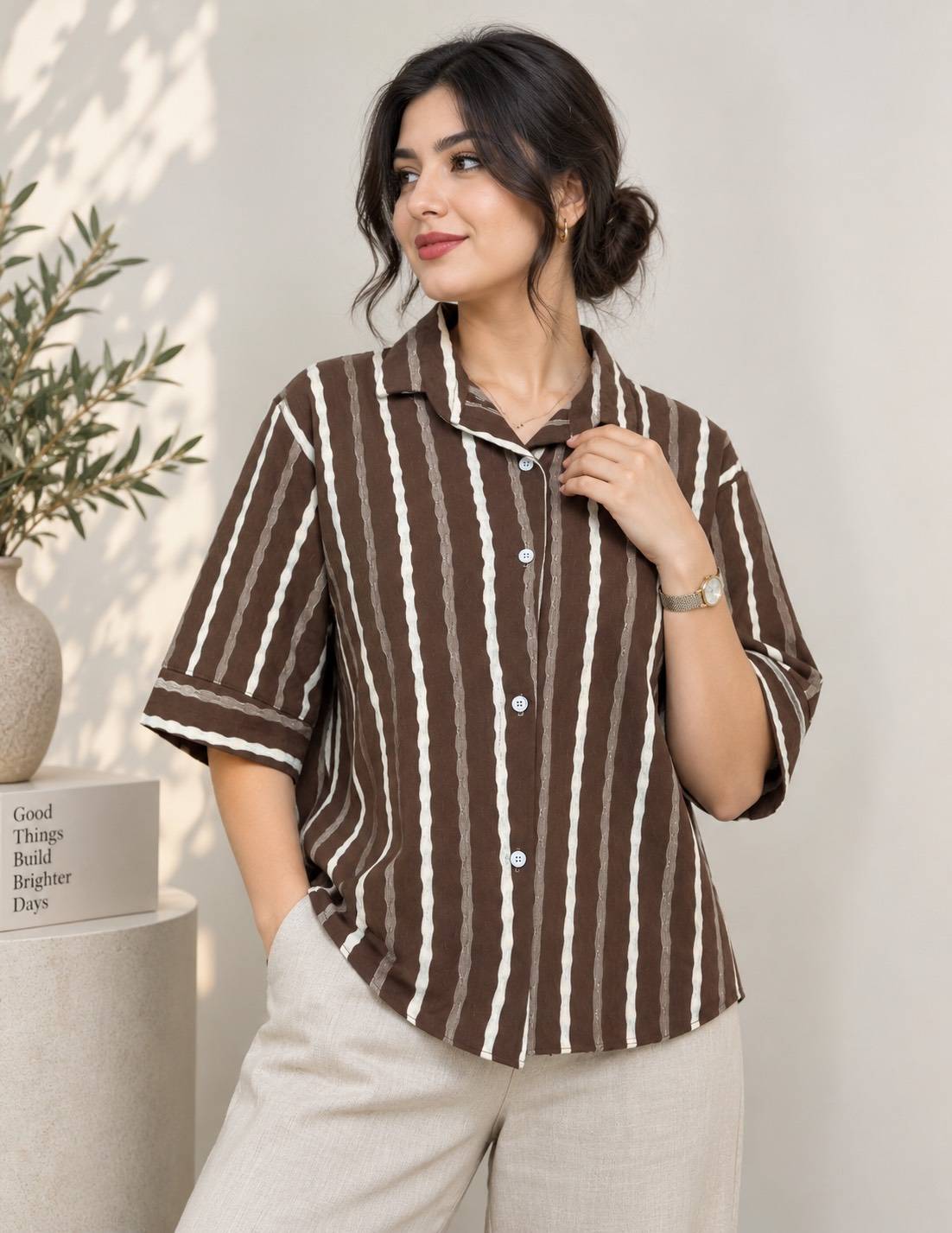 شومیز طهورا نیو 🫀🥰کد 15603 ترمه