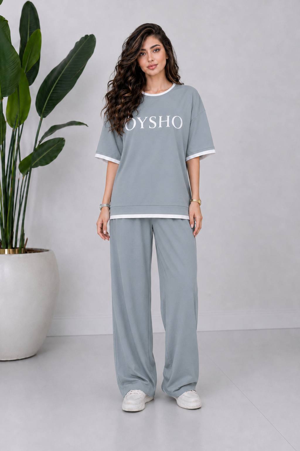 ست تیشرت شلوار اسپرت OYSHO دورس چهار فصل در رنگبندی 🥰🥰کد۱۵۸۰۳ دلتا