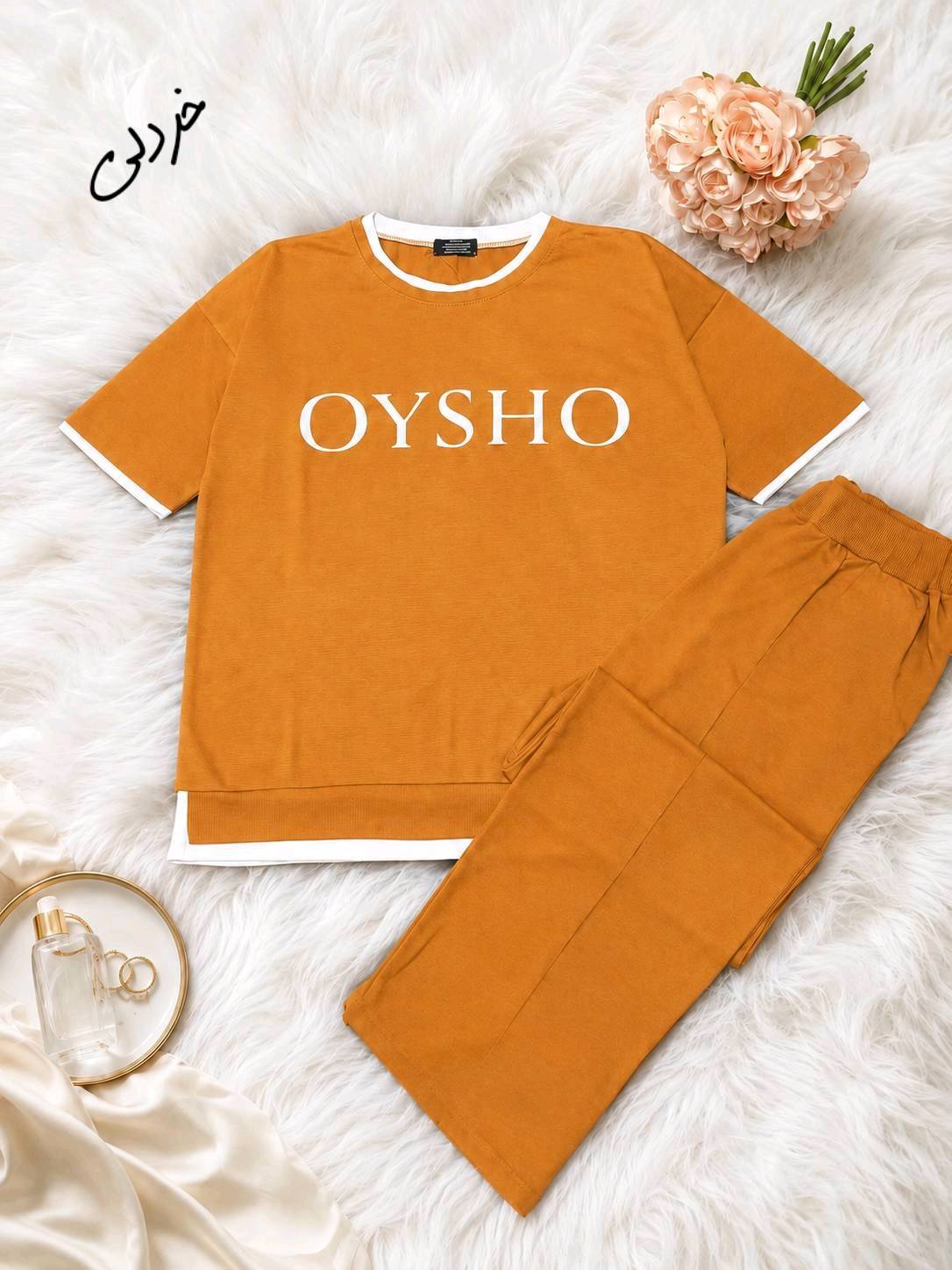 ست تیشرت شلوار اسپرت OYSHO دورس چهار فصل در رنگبندی 🥰🥰کد۱۵۸۰۳ دلتا
