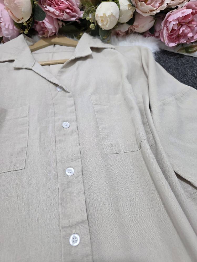 شومیز مانتویی ترانه با کیفیت پارچه عالی😍♥کد 22635 آرات