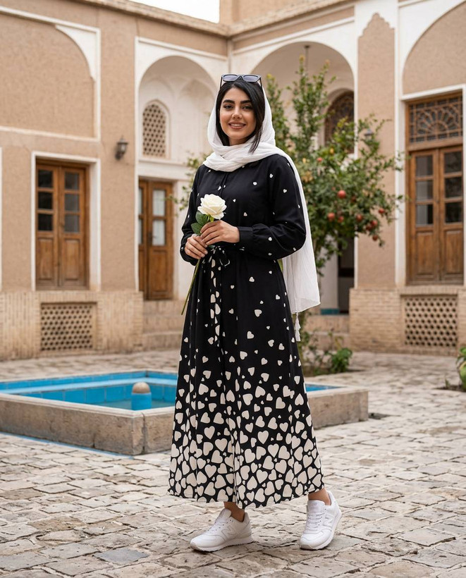 پیراهن روزمره جانان بوگاتی اعلا در دورنگ 🌈🌈🌈کد۲۲۶۳۴ دلتا