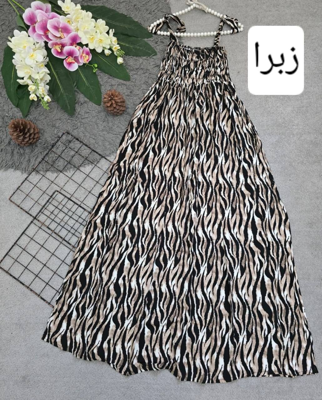 پیراهن اطلس تمام نخی با کیفیت 🎀🌈🛍۲۱۹۵۶ نفیس