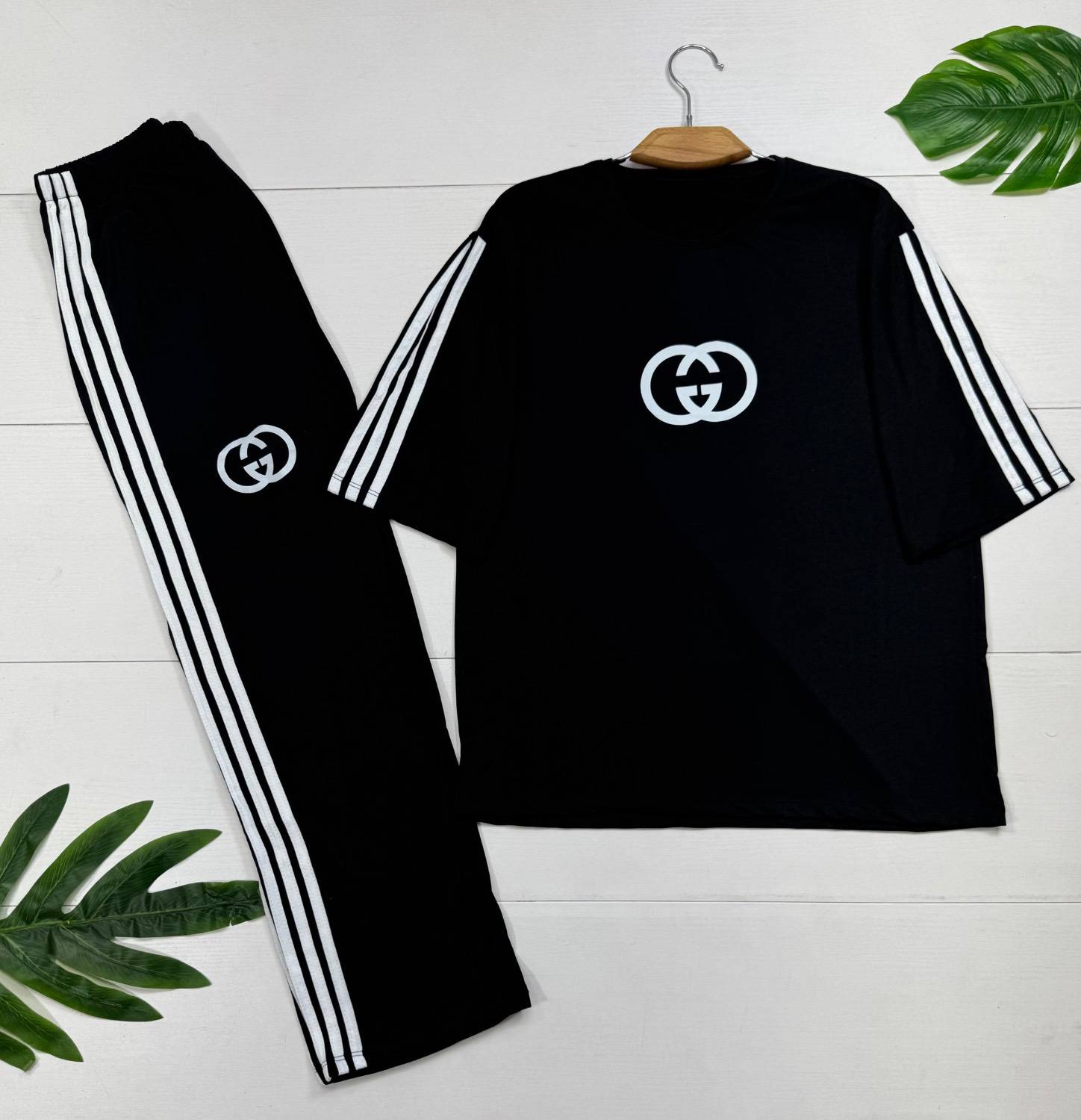 ست تیشرت و شلوار رافائل 🌿 با کیفیت عالی ✅ الیش4207