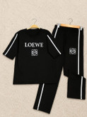 ست تیشرت و شلوار loewe🌈با رنگبندی و کیفیت عالی ✅ شایسته۲۶۵۱