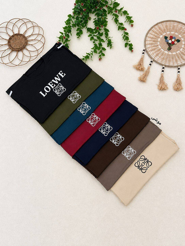 ست تیشرت و شلوار loewe🌈با رنگبندی و کیفیت عالی ✅ شایسته۲۶۵۱