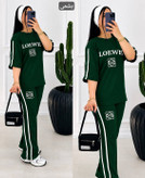 ست تیشرت و شلوار loewe🌈با رنگبندی و کیفیت عالی ✅ شایسته۲۶۵۱