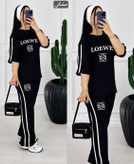 ست تیشرت و شلوار loewe🌈با رنگبندی و کیفیت عالی ✅ شایسته۲۶۵۱