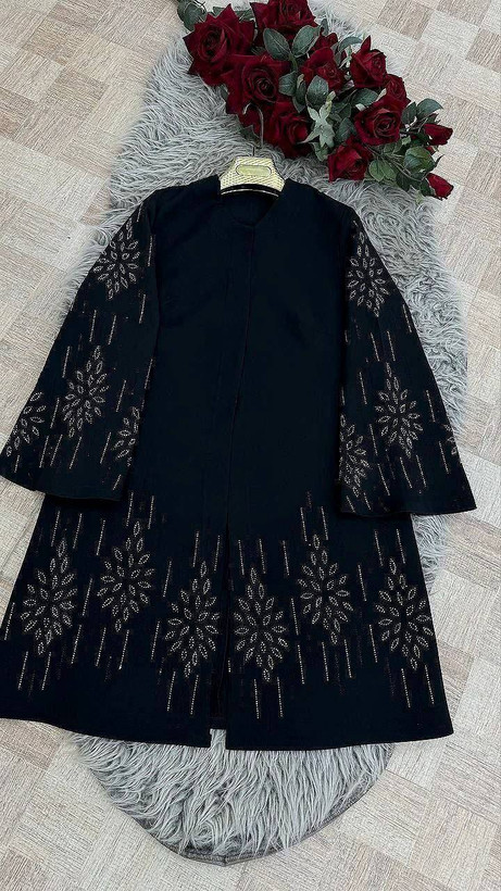 مانتو کتی مجلسی آرزو 🎀 با سایزبندی و کیفیت عالی 👌چیچک21240