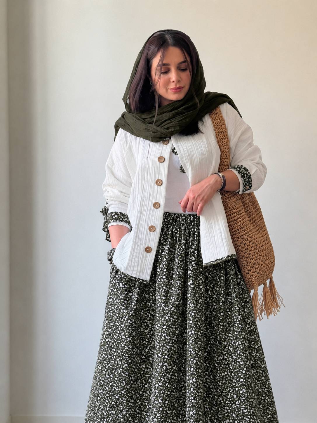 شومیز دامن آناهیل 🌹🫀کد636 آدراپانا