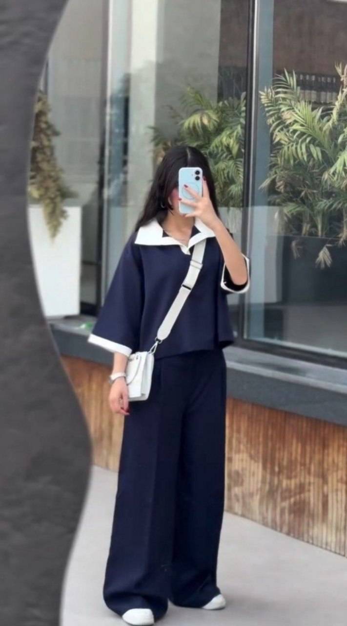 ست پلوشرت و شلوار🌈 با کیفیت عالی ✅سیمو21472