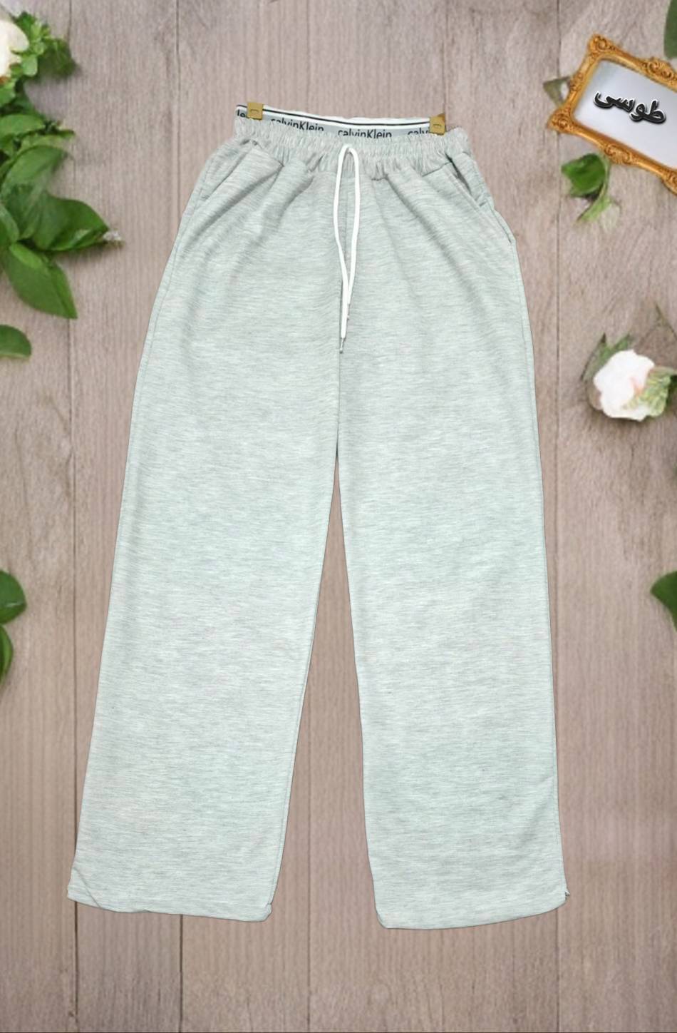 شلوار جاگر ملانژ 671🌿 با کیفیت عالی تارا. 76037