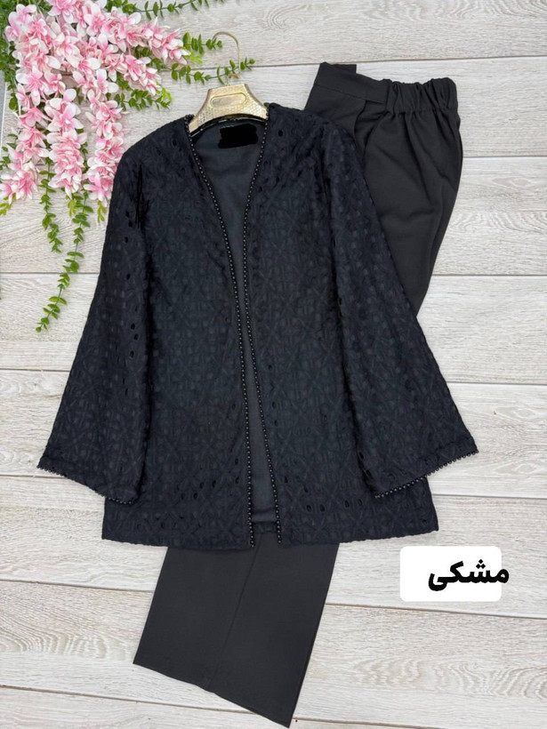 کت و شلوار گندم تک رنگ😍🤍کد 10535 طاها