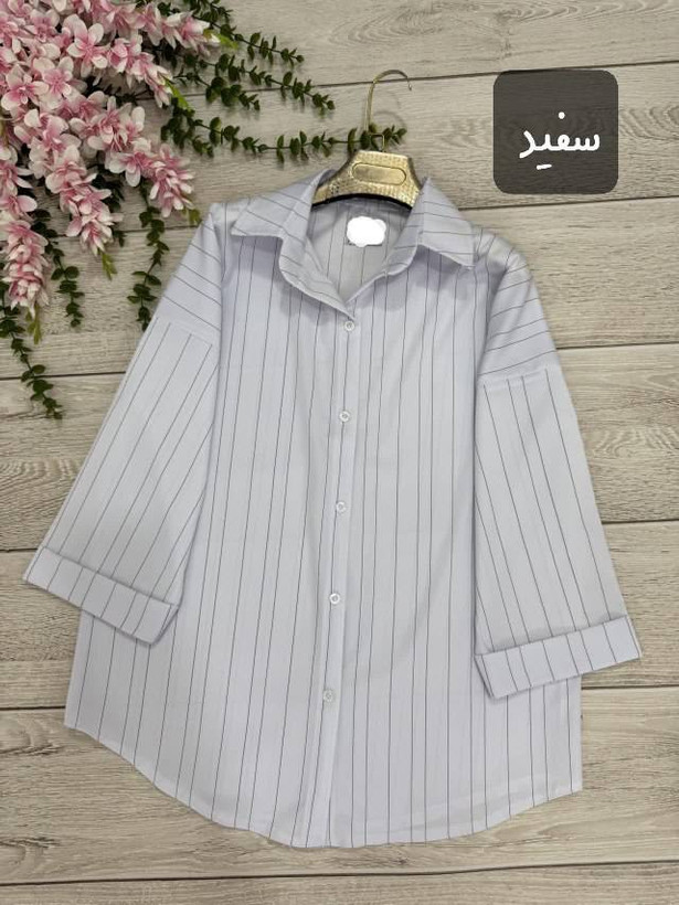 شومیز مانتویی تینا با جنس پری🥰♥کد 13607 طاها
