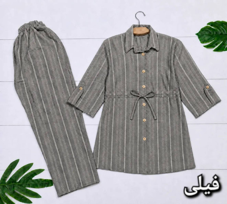 ست شومیز و شلوار دلدار 🌿با رنگ بندی و کیفیت عالی ✅الیش12625