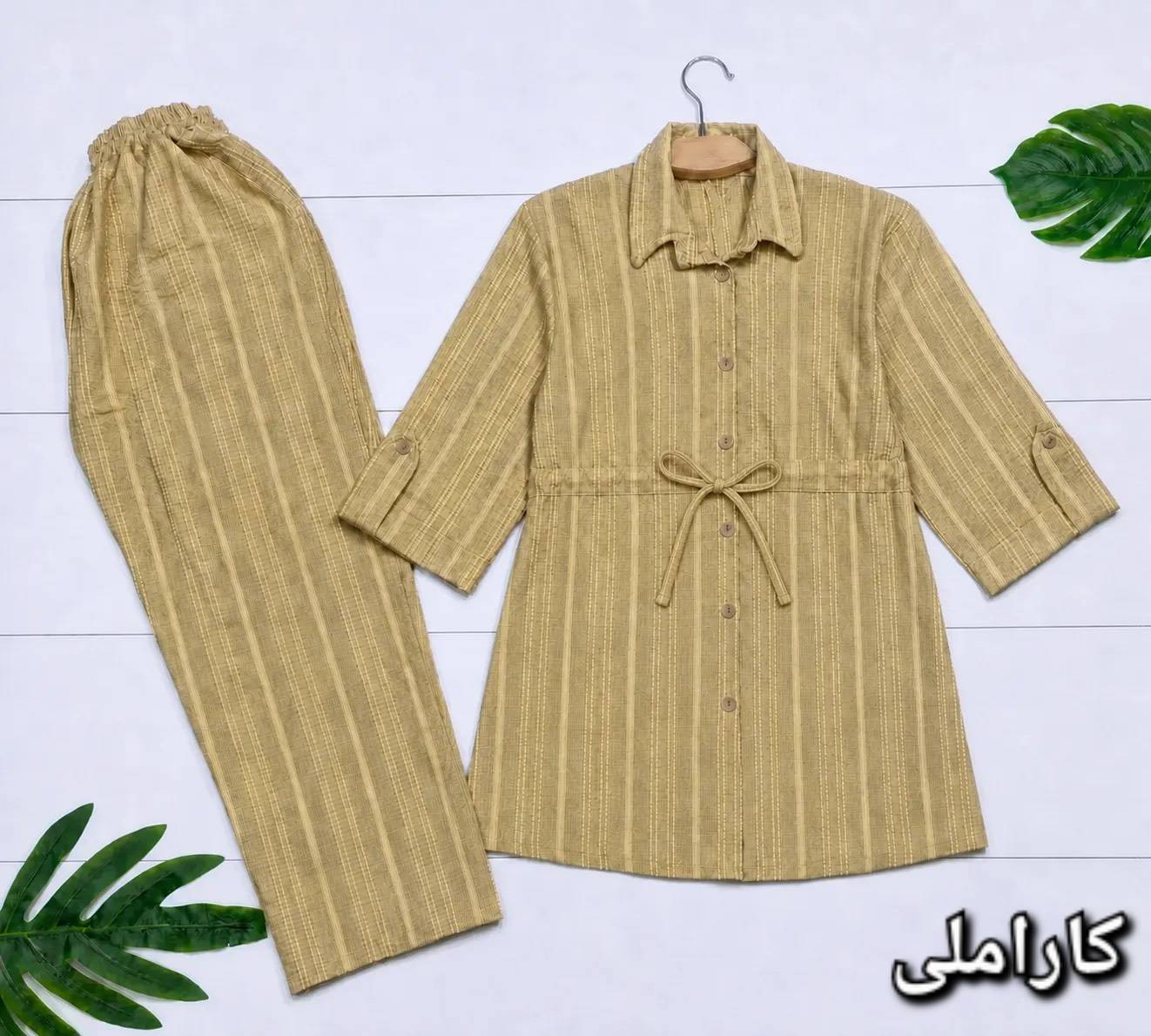 ست شومیز و شلوار دلدار 🌿با رنگ بندی و کیفیت عالی ✅الیش12625