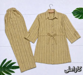 ست شومیز و شلوار دلدار 🌿با رنگ بندی و کیفیت عالی ✅الیش12625