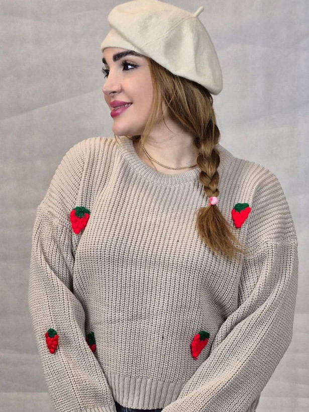 کراپ بافت توت فرنگی🥰🍓کد 22734 طاها