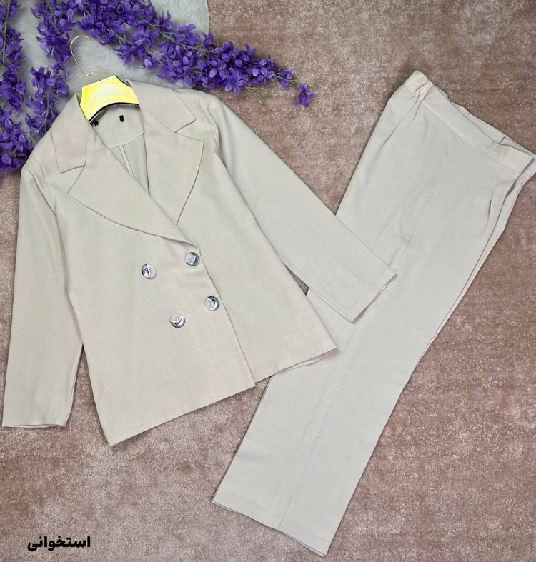 کت شلوار بزیاق 🫀🥰کد 22747 ماه