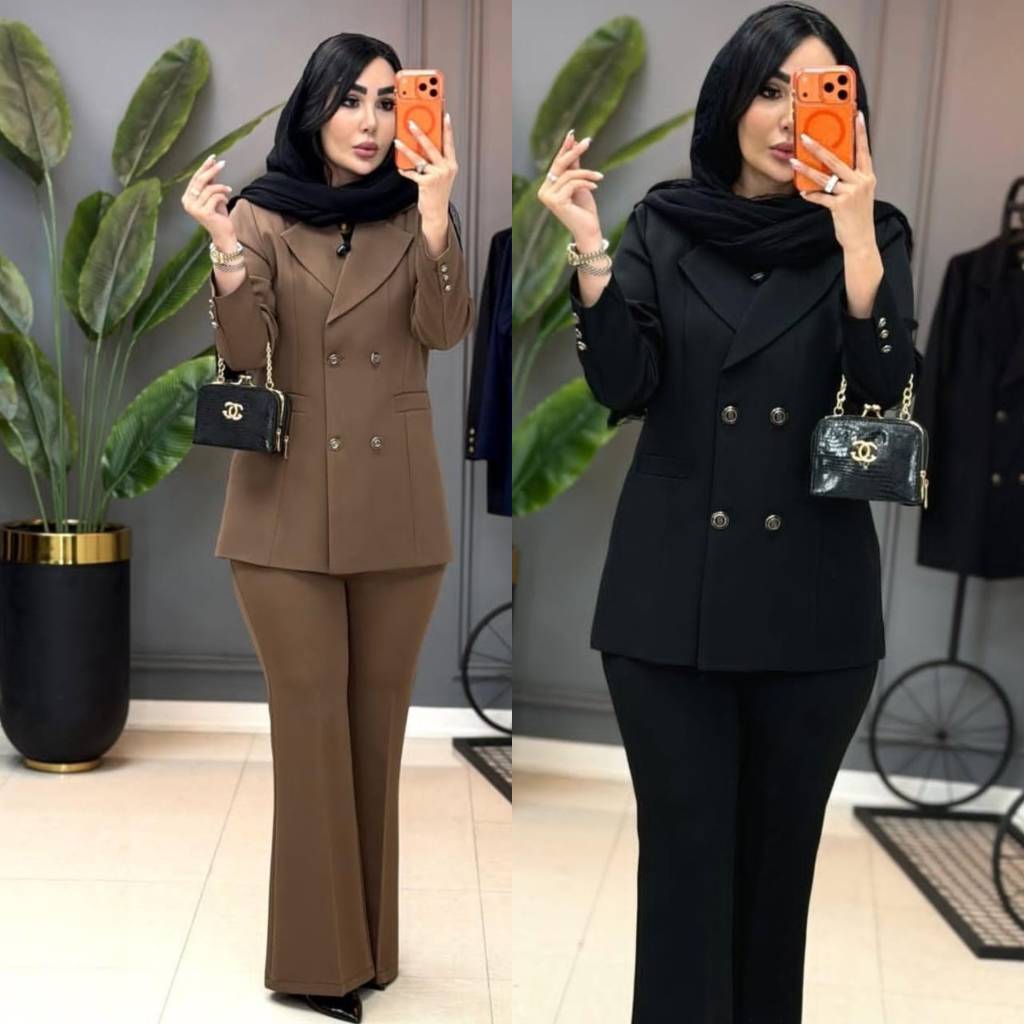 کت شلوار بزیاق 🫀🥰کد 22747 ماه