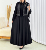 ست دو تیکه پیراهن جلیقه 🥰🫀کد 16898 ماه