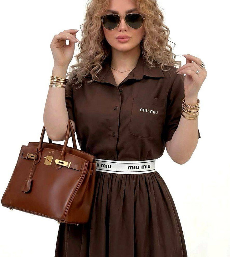 تیشرت دامن miu ❤️🎀کد712 آدراپانا