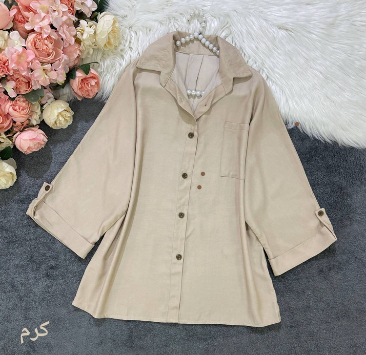 شومیز تنسل پری2368 🌼 با رنگ بندی و کیفیت عالی✅ تتیس22638