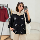 شومیز گلدوزی بارانا🌿با رنگ بندی و کیفیت عالی ✅والی22189