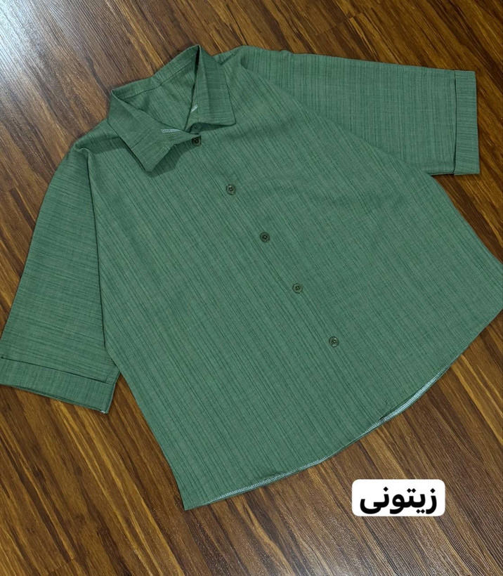 شومیز باکسی پناه 🌿 با رنگ بندی و کیفیت عالی ✅چیچک22918