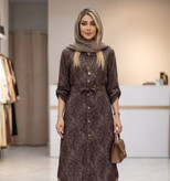 مانتو گازوئیلی آوینا ✅با رنگ بندی و کیفیت عالی ✅والی21038