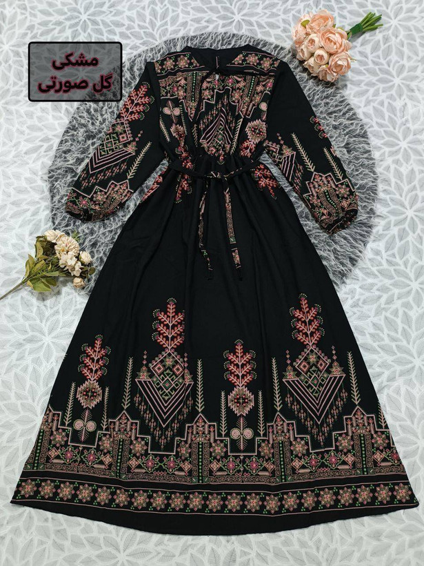 پیراهن کتیبه کلوش بوگاتی اعلا در رنگ بندی 🎀 🎀 کد۳۱۵۸ دلتا