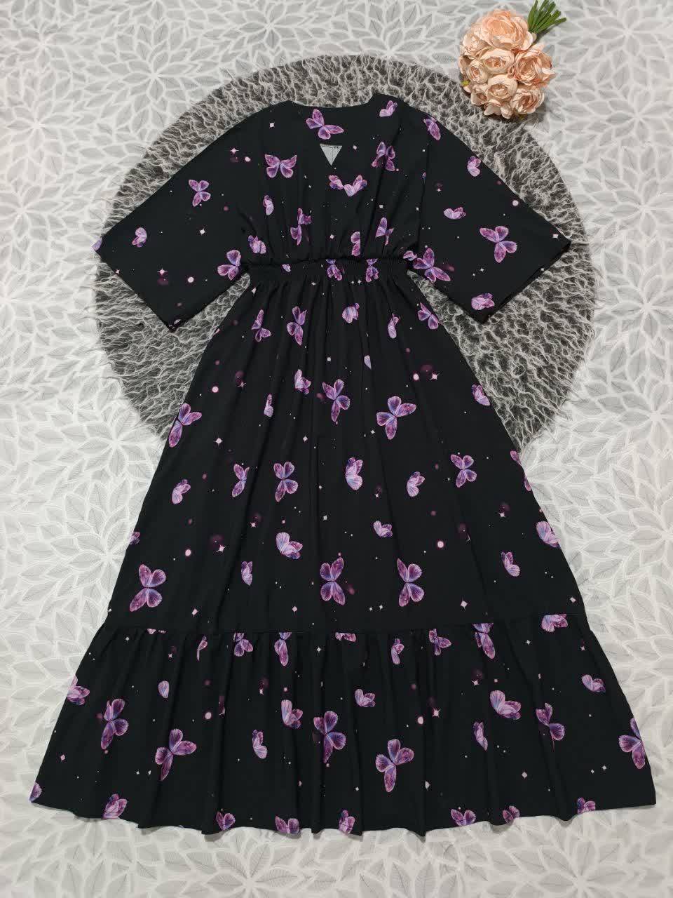 پیراهن کیمونو سوپر کلوش سوپرسافت با لطافت بالا در رنگبندی 🎀 🎀 کد ۲۰۸۳۱ دلتا