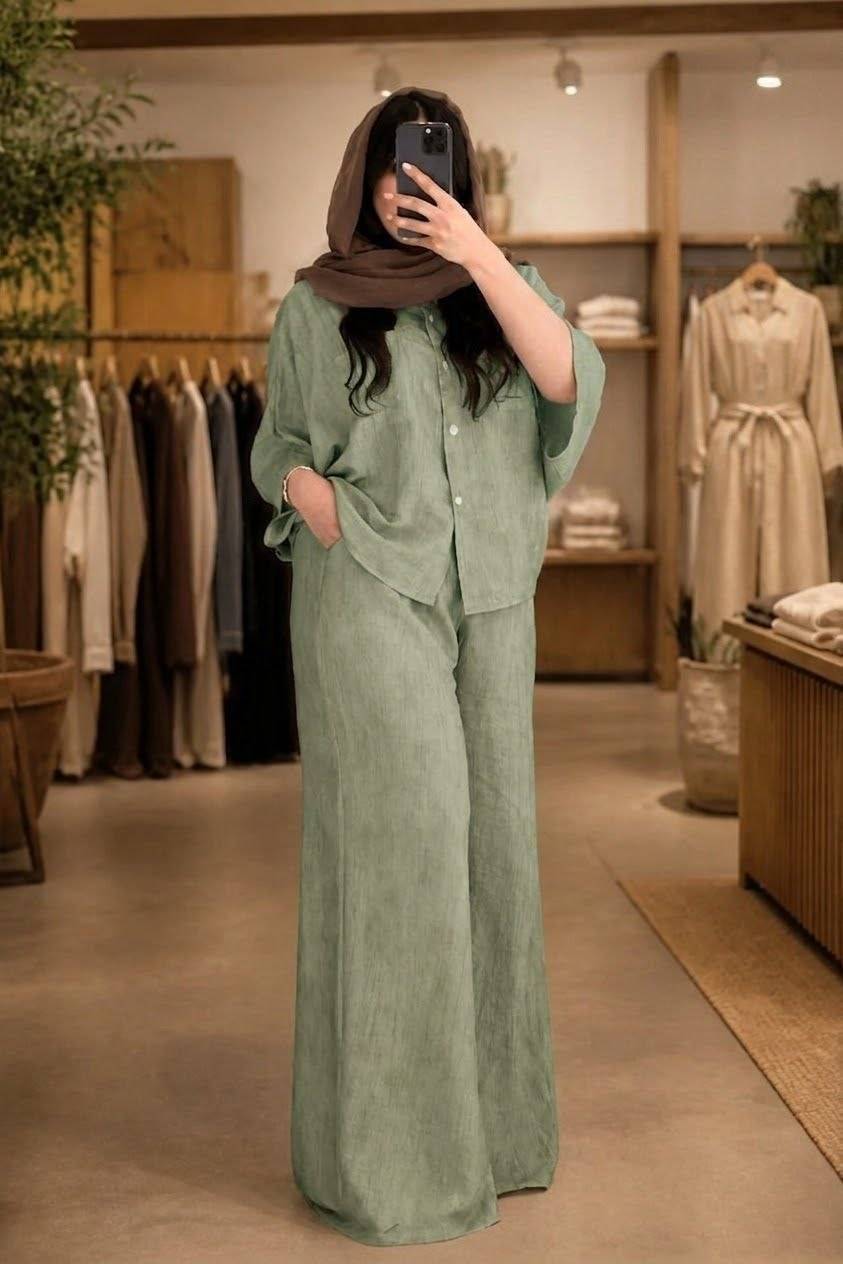 شومیز شلوار رویسا ❤️🫀کد725 آدراپانا