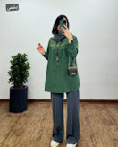 مانتو الیاف ستایش زیبا و شیک 😍✅5940شایسته