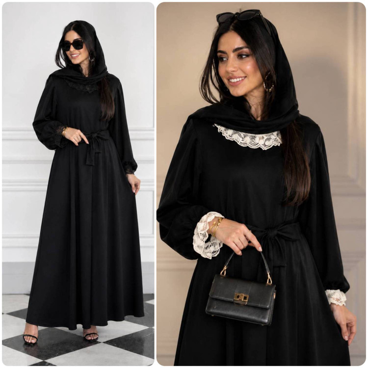 عبا مروارید پارت سه زیبا وشیک تنخور عالی پارچه درجه یک 🥰کد ۱۴۰۳۵ ستشو