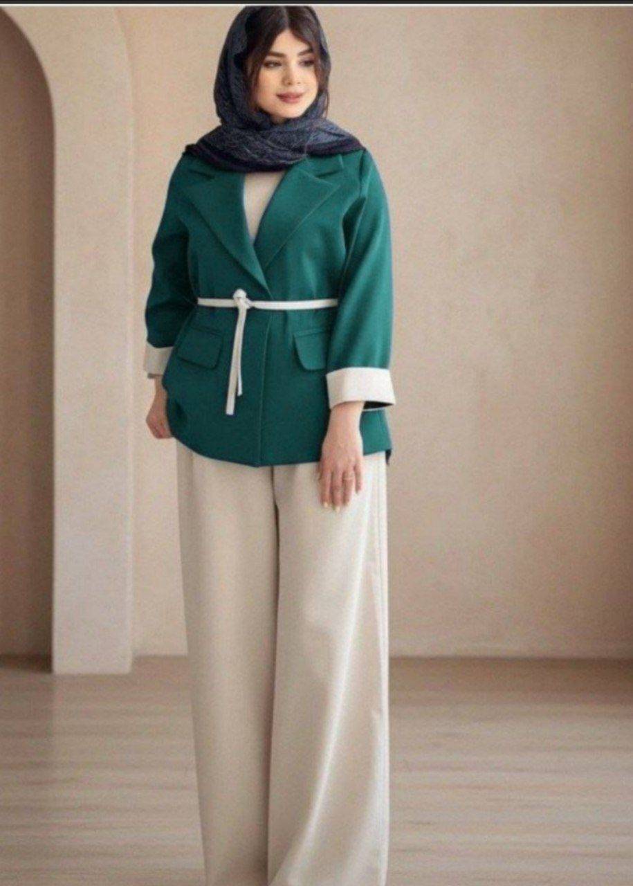 ست کت و شلوار آزیتا 💓🤗 با کیفیت عالی 👌🌿کد/سیمونا5306
