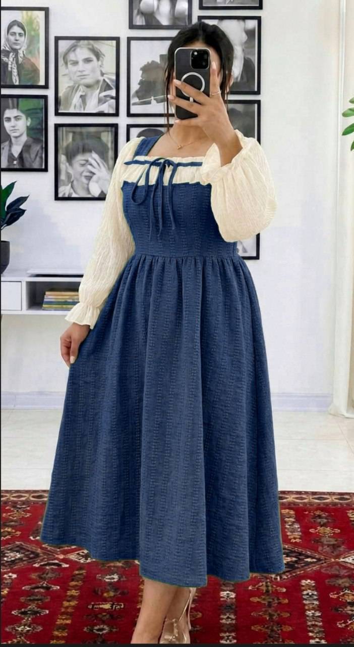 پیراهن ارغوان 🎀🌈 بسیار زیبا و با کیفیت فوق العاده عالی 👌سیمونا16970