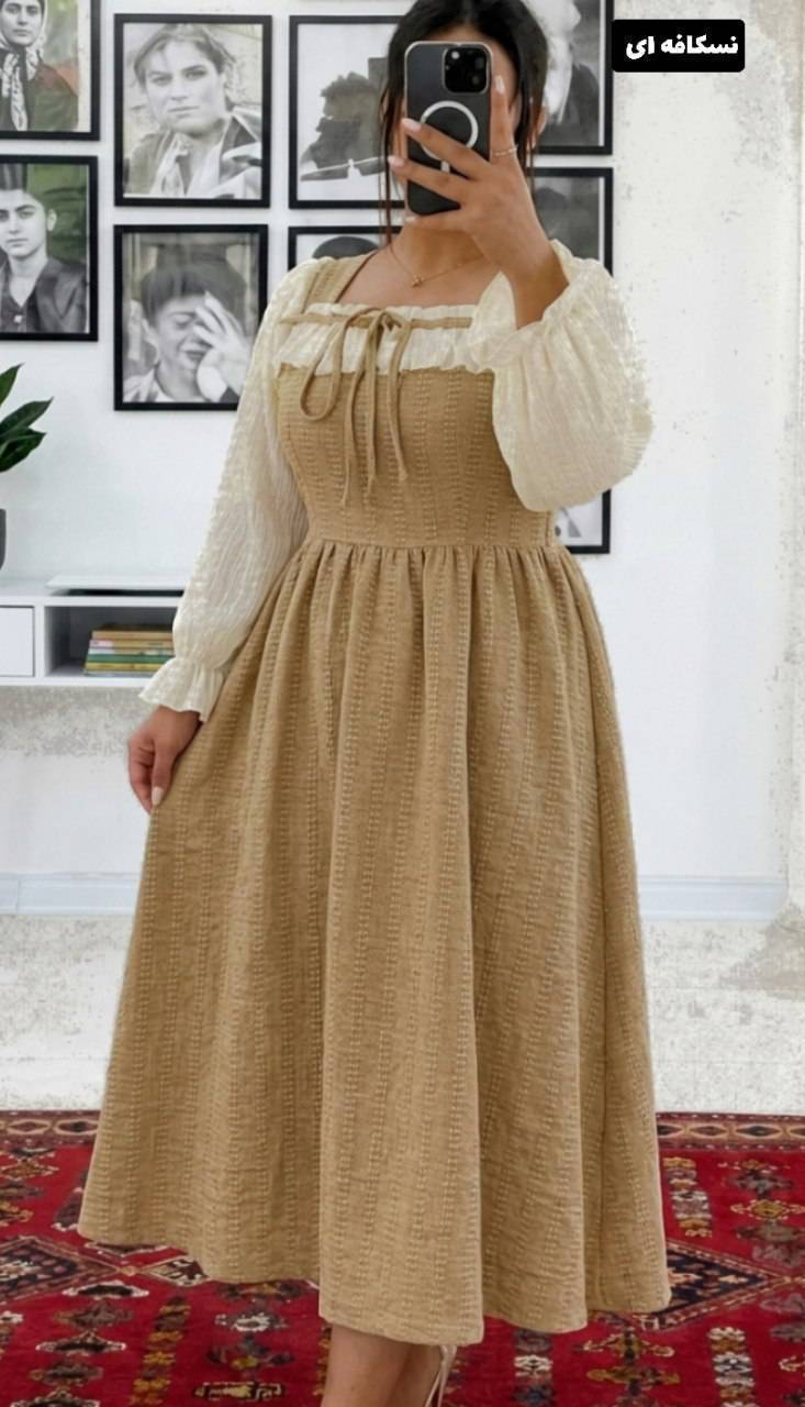 پیراهن ارغوان 🎀🌈 بسیار زیبا و با کیفیت فوق العاده عالی 👌سیمونا16970