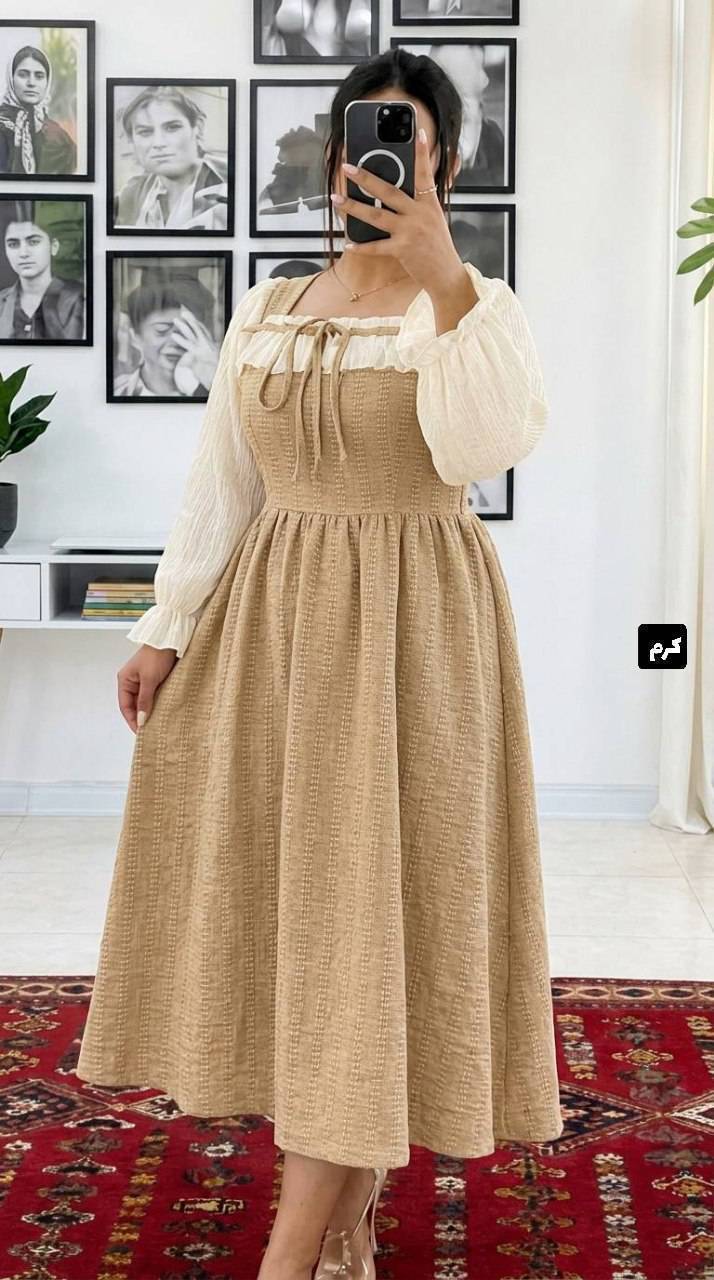 پیراهن ارغوان 🎀🌈 بسیار زیبا و با کیفیت فوق العاده عالی 👌سیمونا16970
