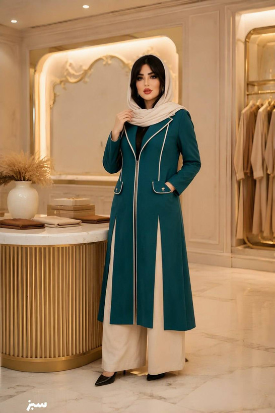 مانتو بلند یکتا جنس مازراتی😍👌🏻کد 21482 ناز