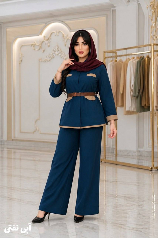 کت و شلوار مینو در رنگبندی🥰♥کد 16398 ناز
