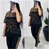 ست تیشرت و شلوارD&G🌿 با رنگبندی و کیفیت عالی ✅الیش13344