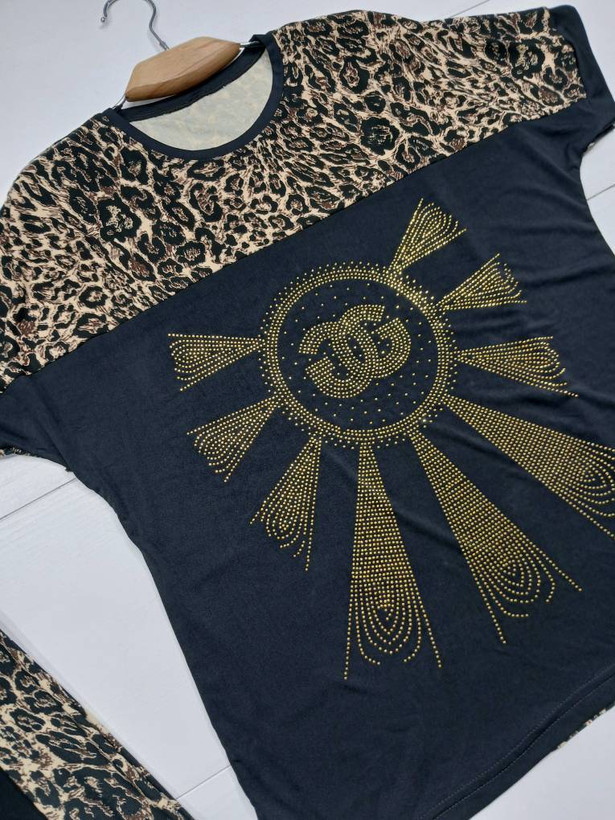 ست تیشرت و شلوارD&G🌿 با رنگبندی و کیفیت عالی ✅الیش13344