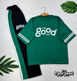 ست تیشرت و شلوارgood 🫶با رنگ بندی و کیفیت عالی✅ الیش16129