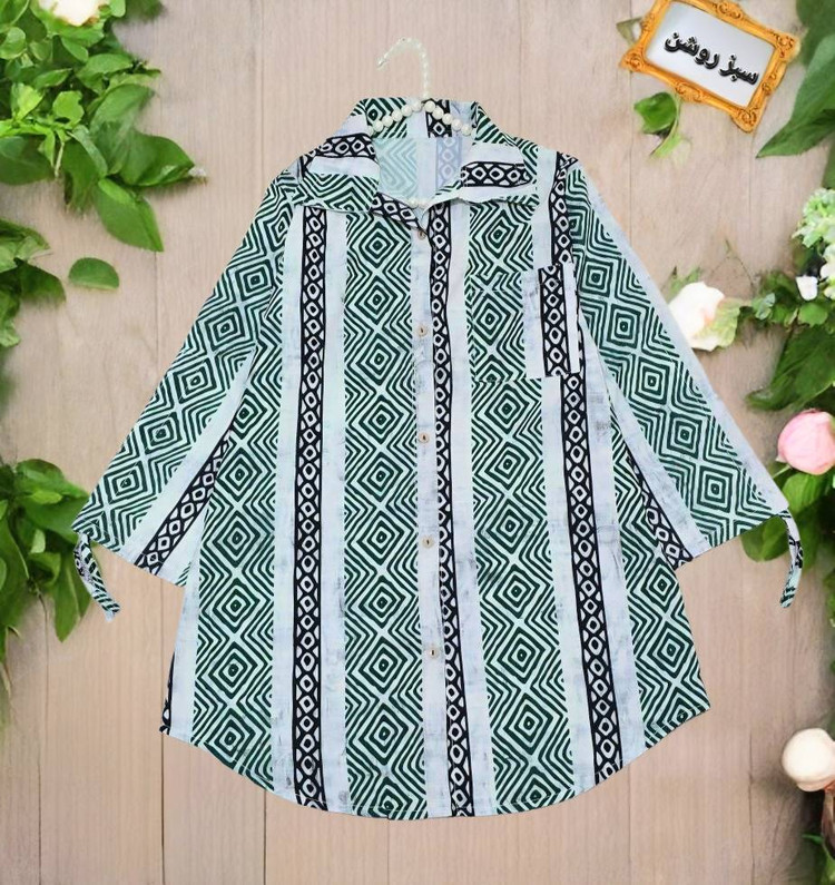 مانتو آستین گت 🌿 با رنگبندی و کیفیت عالی✅ تارا76056