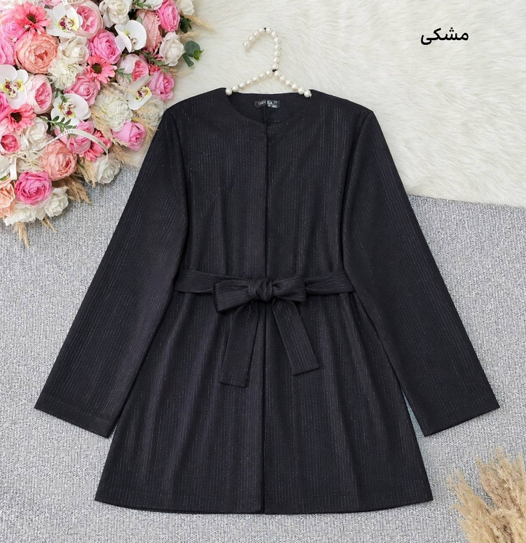 کت مازراتی کمربند دار🌿با رنگ بندی و کیفیت عالی ✅ساری۲۳۰۱۳