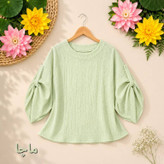 شومیز 528🌿 با رنگ بندی و کیفیت عالی✅ بی بی 1098