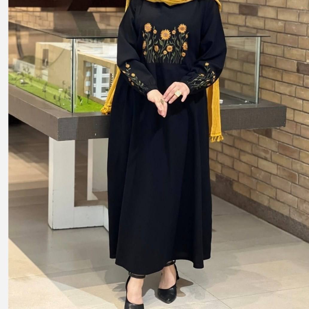 کفتان آفتابگردان لنینت اعلا تکرنگ مشکی 😍 😍 کد ۳۲۴۸ راشین