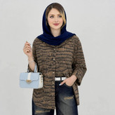 شومیز مانتویی گازوئیلی غزل🌿با کیفیت عالی ✅ والی21180