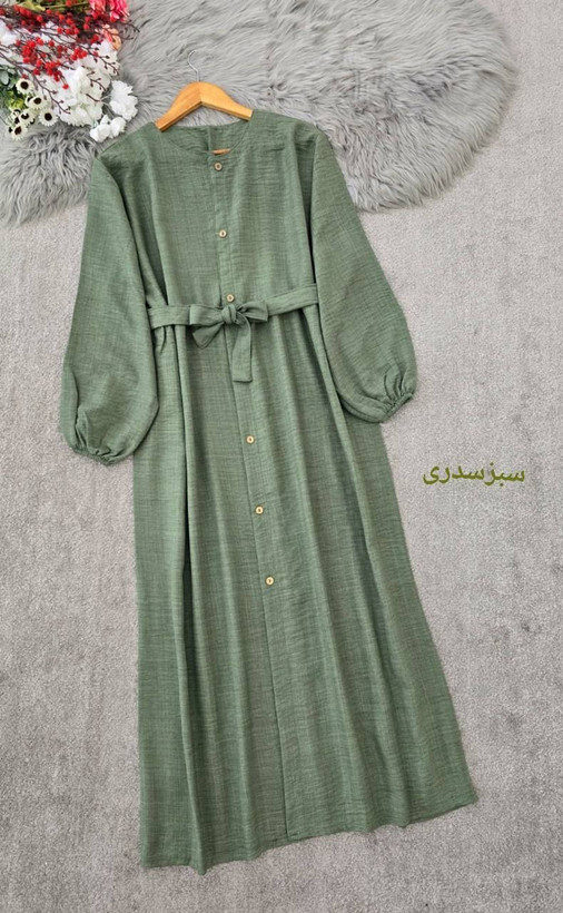 مانتو بلند دنیا 🌈با پارچه شانتون درجه یک و رنگ بندی ✅والی7003
