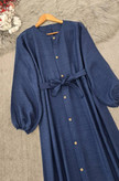 مانتو بلند دنیا 🌈با پارچه شانتون درجه یک و رنگ بندی ✅والی7003